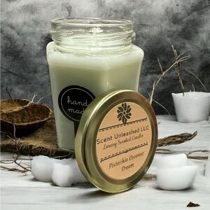 New Pistachio Coconut Cream Candle